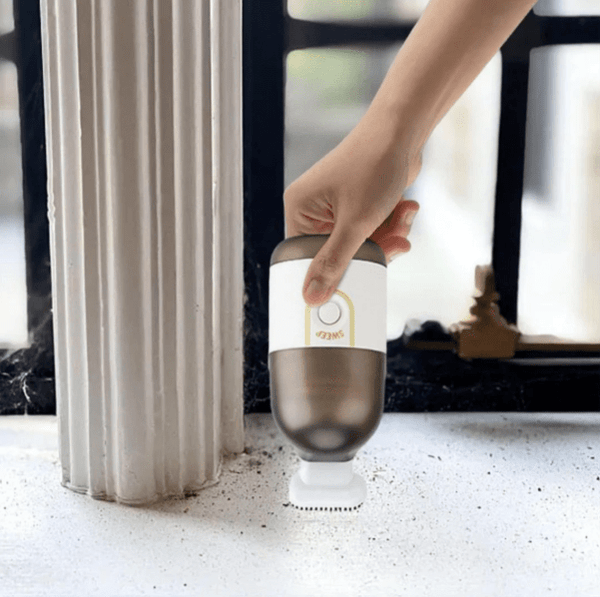 Desktop Capsule Vacuum Cleaner (K-6) – Mini, Quiet, Efficient Cleaning