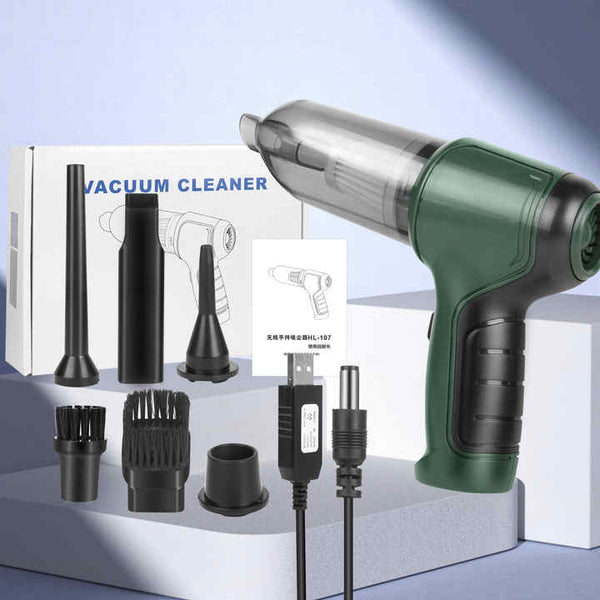Handheld Mini Vacuum Cleaner – Portable, Powerful, Cordless, Easy Cleaning